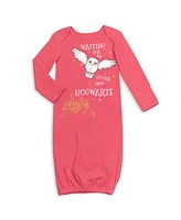 Harry Potter Baby Girls Hedwig Owl 3 Pack Sleeper Gown Newborn to
