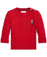 Polo Ralph Lauren Baby Cotton Cable-Knit Sweater