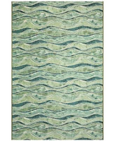 Liora Manne' Marina Wave 6'6"x9'4" Area Rug