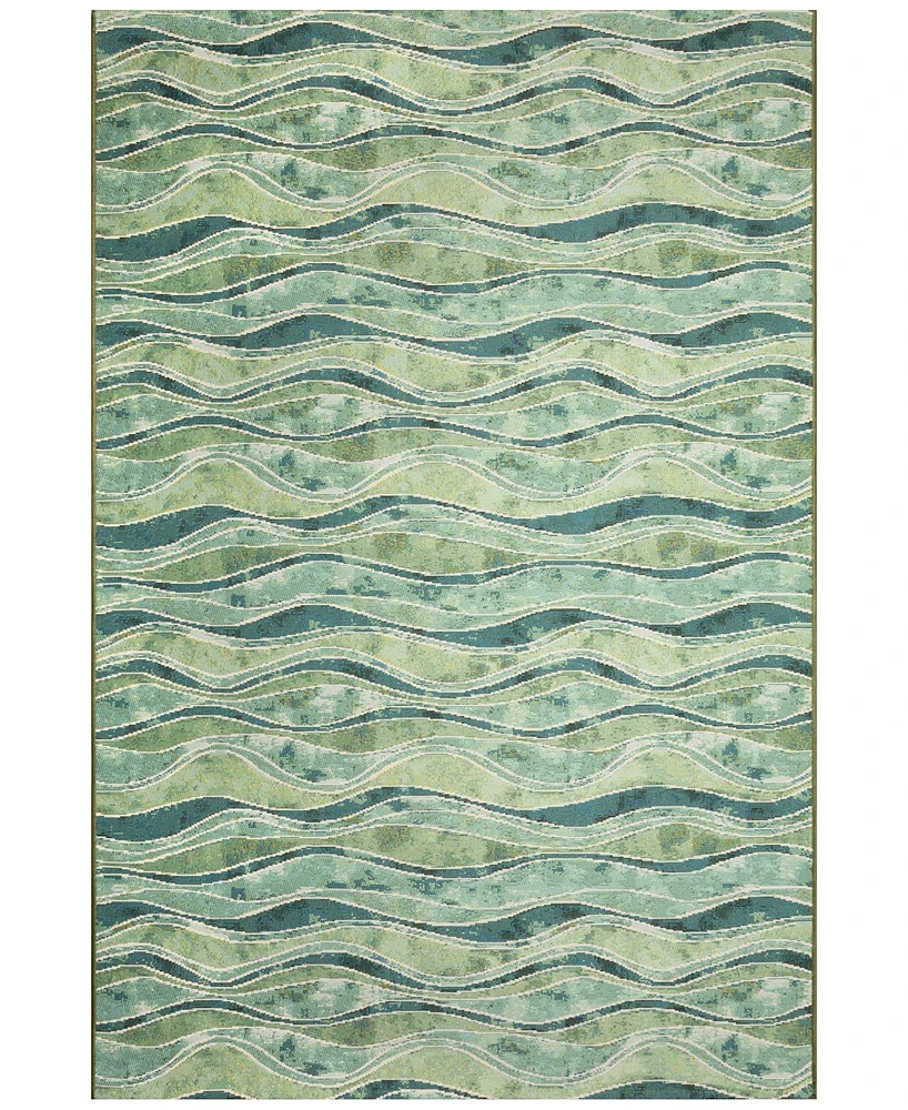 Liora Manne' Marina Wave 4'10"x7'6" Area Rug