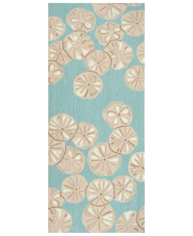 Liora Manne' Capri Sea Biscuit 2'x5' Area Rug