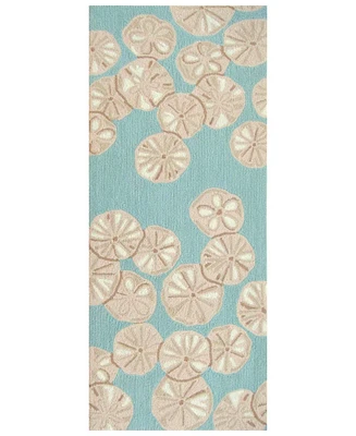 Liora Manne' Capri Sea Biscuit 2'x5' Area Rug