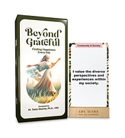 Life Sutra Beyond Grateful: 80 Psychologist-Designed Affirmation Cards & Gratitude Journal Prompts