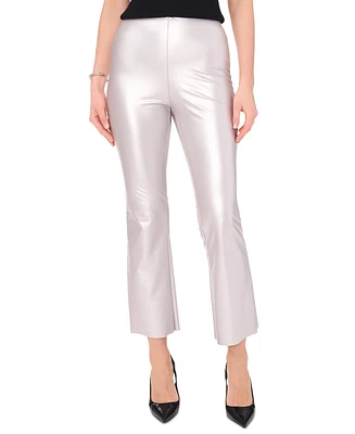 Vince Camuto Women's Metallic Pull-On Flared-Leg Pants