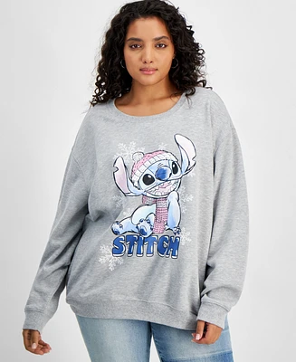 Disney Trendy Plus Snowy Stitch Sweatshirt