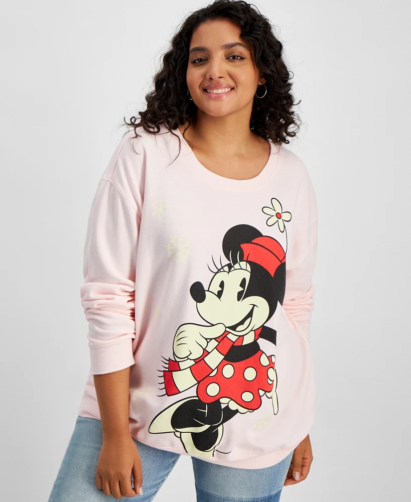 Disney Trendy Plus Holiday Minnie Mouse Sweatshirt