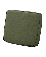 Classic Accessories Montlake FadeSafe Patio Lounge Back Cushion, Heather Fern Green - 21 x 20 x 4 in.