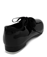 Capezio Girls Shuffle Tap Shoe Black Patent