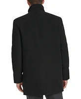 Cole Haan Men's Full-Zip Stand-Collar Car Coat