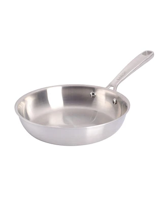 Babish 8 Inch Stainless Steel Triply Professional Grade Fry Pan