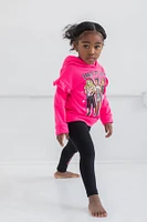 Barbie Girls Fleece Hoodie and Leggings Outfit Set