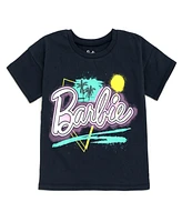 Barbie Girls T-Shirt and French Terry Shorts Outfit Set to