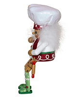 Kurt Adler Capiz Star Tree Topper, 11 Inches