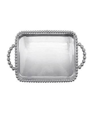 Mariposa Pearled Medium Service Tray