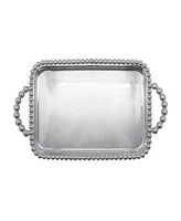 Mariposa Pearled Medium Service Tray