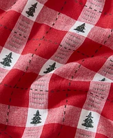 Elrene Sherwood Tree Dobby Cotton Round Tablecloth, 70"x 70"