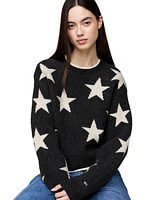 Tommy Jeans Women's Star Crewneck Pullover Sweater