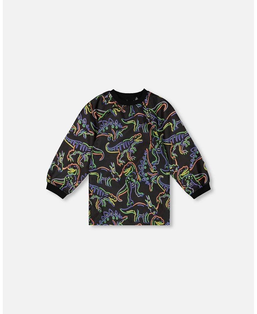 Deux Par Deux Long Sleeve One-Piece Rashgaurd - Neon Deux Par Deux Long Sleeve One-Piece Rashgaurd - Neon