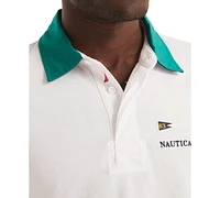 Nautica Men's Classic-Fit Rugby Long-Sleeve Polo Shirt