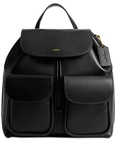 Coach Crosby Medium Leather Backpack