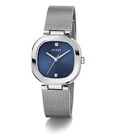 Guess Women's Analog Silver Mesh Watch 32mm