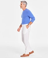 Club Room Men's Linen Solid Pants, Created for Macy's