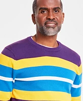 Club Room Men's Block Stripe Sweater, Created for Macy's