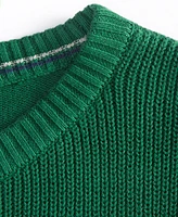 Club Room Men's Textured Cotton Sweater, Created for Macy's