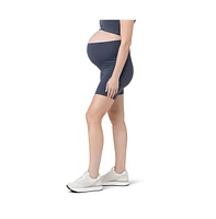 Ripe Maternity Maternity Ripe Tempo Active Bike Short Blue Steel