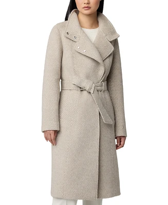 Soia & Kyo Women's Single-Breasted Belted Midi Coat