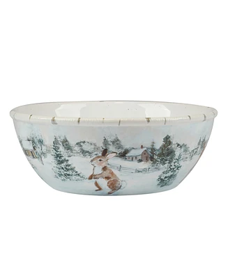 Certified International Winter's Frost Large Bowl