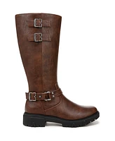 Dr. Scholl's Women's HeadStart Moto Lug Sole Knee-High Boots