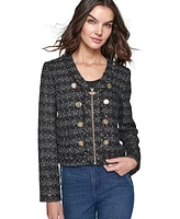 Karl Lagerfeld Paris Women's Tweed Jacket