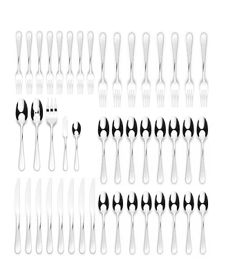 Ornative Noa Mirror 45 Piece Flatware Set, Service for 8