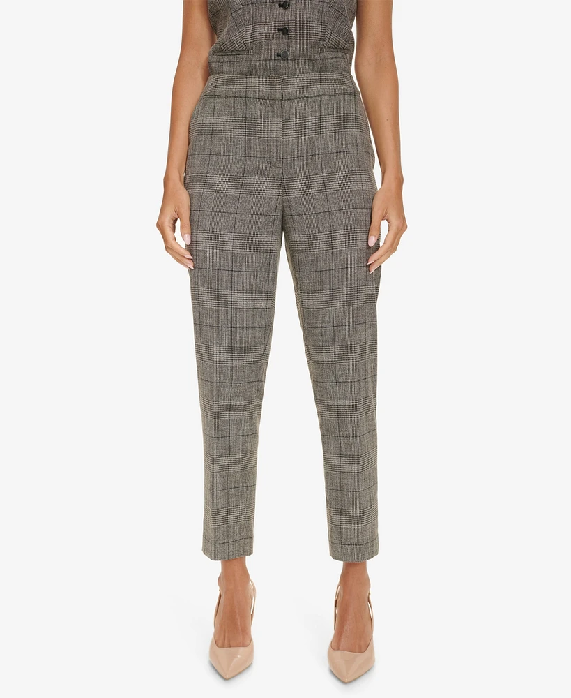 Calvin Klein Women's Houndstooth Ankle Pants