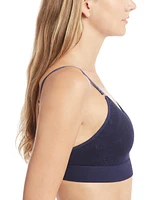 Lauren Ralph Women's Wireless Plunge-Neck Bra