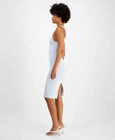 Guess Women's Carista Ribbed Midi Dress