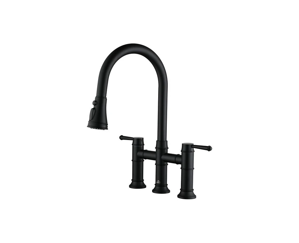 Casainc Kitchen Faucet with Pull Down Sprayer