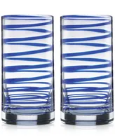 kate spade new york Charlotte Street Highball Glasses, Set of 2