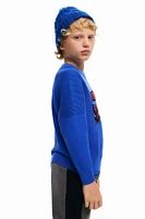 Desigual Boys Boys's Spiderman sweatshirt without hood