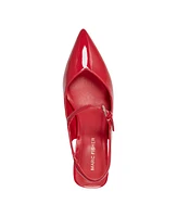 Marc Fisher Women's Luney Block Heel Pointy Toe Dress Slingback Pumps