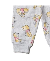 Disney Baby Boys Baby Princess Mickey & Minnie Mouse Winnie the Pooh Baby 2 Pack Pants made with Organic Cotton Newborn to
