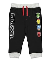 Marvel Toddler Boys Avengers Hulk Black Panther Captain America 2 Pack Pants Newborn to