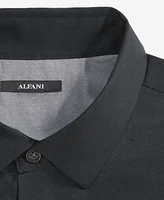 Alfani Men's Modern Classic-Fit Stretch Solid Button-Down Shirt, Created for Macy's