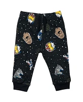 Star Wars Baby Boys Darth Vader Stormtrooper C-3PO Chewbacca R2-D2 Yoda 2 Pack Jogger Pants Newborn to