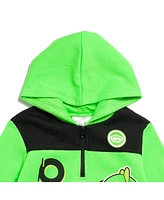 Pj Masks Boys Catboy Gekko Owlette Fleece Half Zip Hoodie to