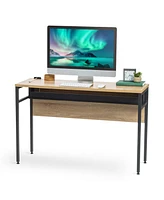 Iris Usa Office Computer Desk Table with Organizer and Cable Tray