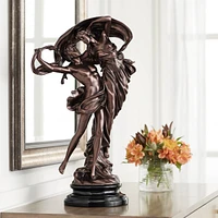 Kensington Hill Floating Dancing Couple Bronze Finish 25 3/4" High Sculpture