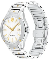 Movado Men's Se Swiss Automatic Stainless Steel Yellow Pvd Watch 41mm - Silver