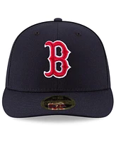 New Era Men's Navy Boston Red Sox National Baseball Hall of Fame Low Profile 59FIFTY Fitted Hat